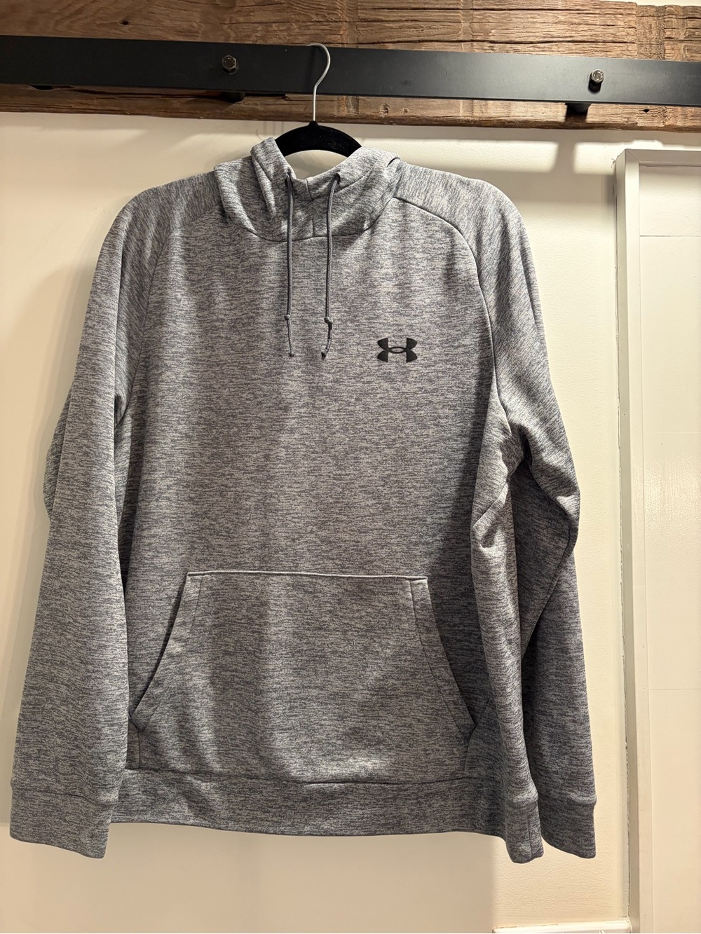 Under Armour Gray Marled Pullover Hoodie